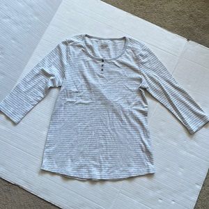 LL Bean Too Grey White Medium